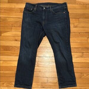Levi's Blue Straight Jeans